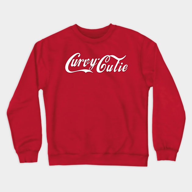 Curvy Cutie Crewneck Sweatshirt by Toni Tees